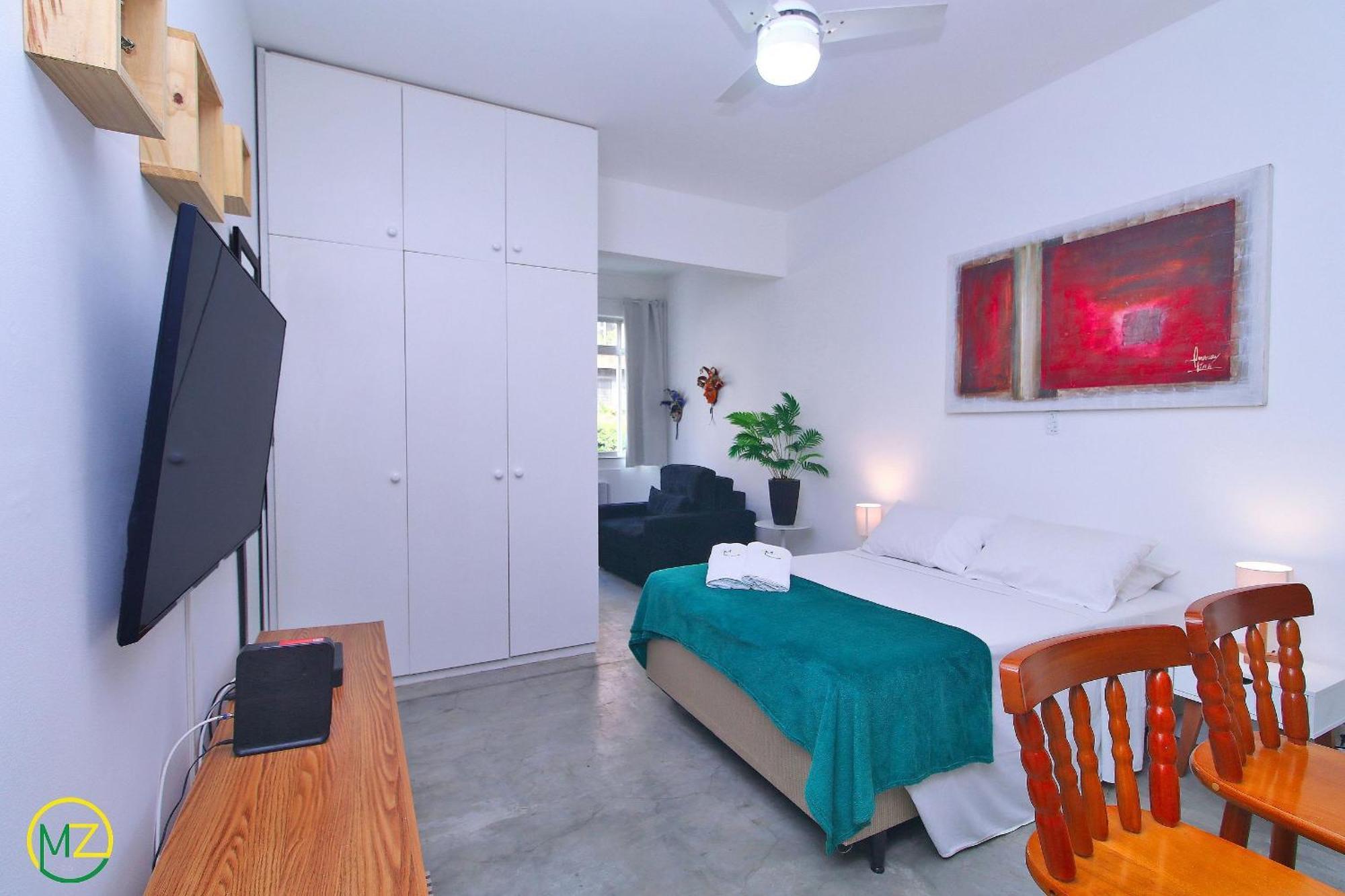 Apartamento Silencioso No Posto 6 Ao Lado Do Metro *